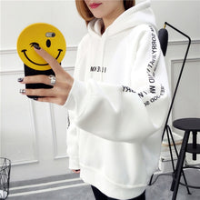 Load image into Gallery viewer, Sweatshirts Female Hoodie Pink &amp; Black Plus Size Sweatshirt Hoodies Women Long Sleeve Hoody For Women Autumn Hooded Sweatshirt