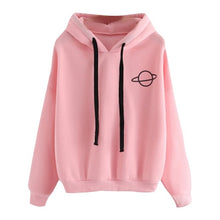 Load image into Gallery viewer, Loose Printed Hooded Sweatshirt Hoodies Long Sleeved Pullover Women Casual Tops Pullovers Sweatshirts Female Hoodie Camisola