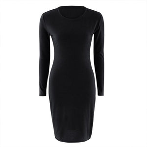 Long Sexy Off Shoulder Party Dress Women High Slit Bodycon Shein Dress Autumn Three Quarter Sleeve Bright Silk Shiny Dress