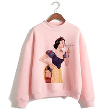 Load image into Gallery viewer, Funny Princess VOGUE Pink Hoodie Hip Hop Women Stree Twear Female Clothes Sweatshirts Pullovers Cartoon Casual Harajuku