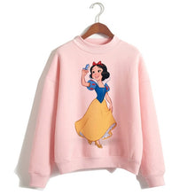 Load image into Gallery viewer, Funny Princess VOGUE Pink Hoodie Hip Hop Women Stree Twear Female Clothes Sweatshirts Pullovers Cartoon Casual Harajuku