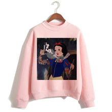 Load image into Gallery viewer, Funny Princess VOGUE Pink Hoodie Hip Hop Women Stree Twear Female Clothes Sweatshirts Pullovers Cartoon Casual Harajuku