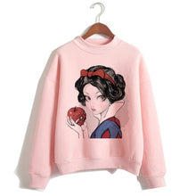 Load image into Gallery viewer, Funny Princess VOGUE Pink Hoodie Hip Hop Women Stree Twear Female Clothes Sweatshirts Pullovers Cartoon Casual Harajuku