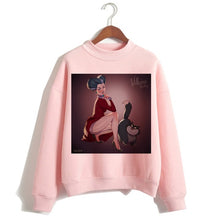 Load image into Gallery viewer, Funny Princess VOGUE Pink Hoodie Hip Hop Women Stree Twear Female Clothes Sweatshirts Pullovers Cartoon Casual Harajuku