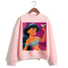 Load image into Gallery viewer, Funny Princess VOGUE Pink Hoodie Hip Hop Women Stree Twear Female Clothes Sweatshirts Pullovers Cartoon Casual Harajuku