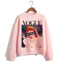 Load image into Gallery viewer, Funny Princess VOGUE Pink Hoodie Hip Hop Women Stree Twear Female Clothes Sweatshirts Pullovers Cartoon Casual Harajuku