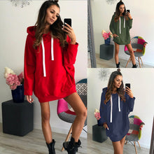 Load image into Gallery viewer, 2019 New Winter Female Solid Sweatshirt  Women Autumn Hoodies Top Hoodie Harajuku Hoodie  Female Black Colthes Oversized Hoodie