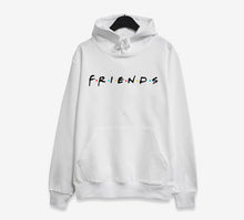 Load image into Gallery viewer, Autumn Women Friends Hoodies Harajuku Letters Print Pocket Warm Thicken Pullovers Tops  Hip Hop Loose Solid Female Sweatshirts