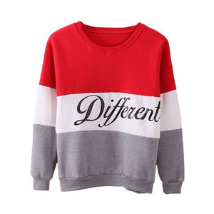 Women Sweatshirt Long Sleeve Hoodies Printed Pullovers Casual Full Cotton Letter Ladies Sweatshirt Tops O-neck for Female